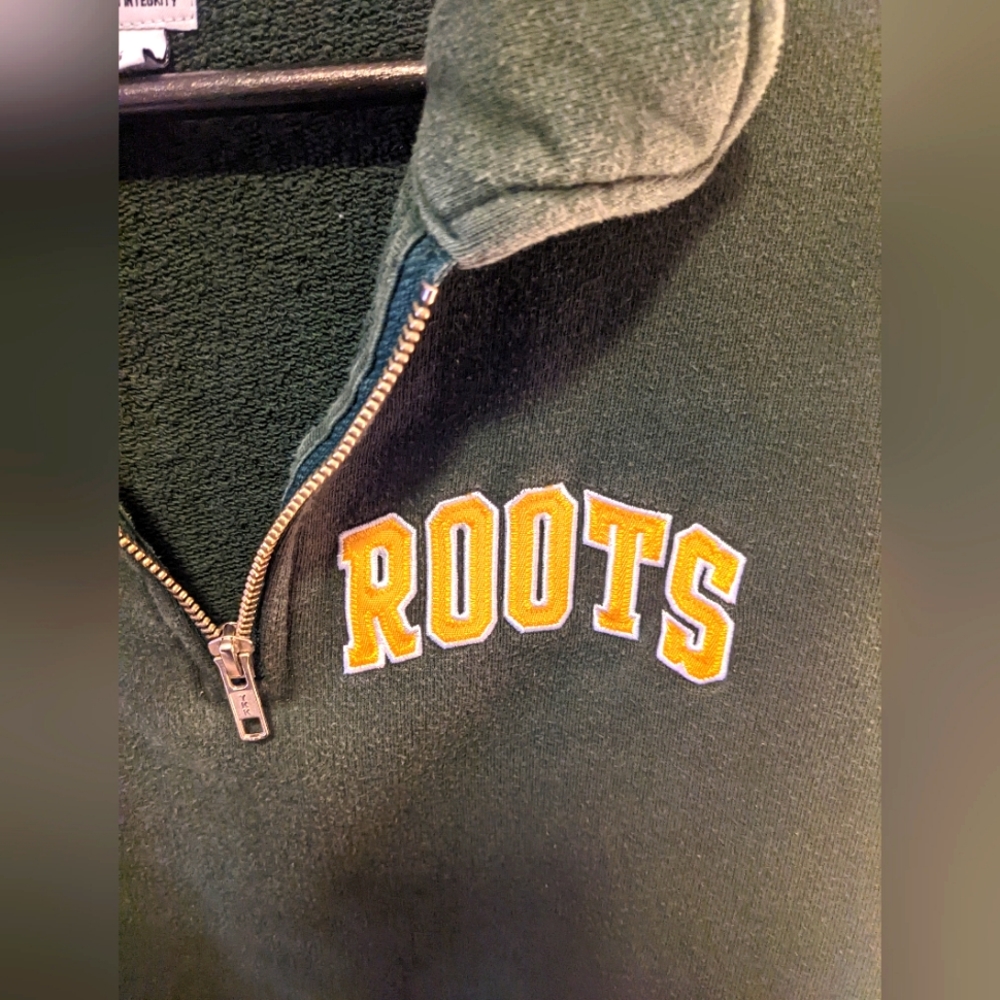Roots Vintage 1/4 zip XS